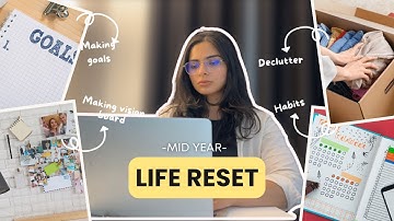 The ultimate guide to A MID YEAR RESET | FREE Notion Template!!