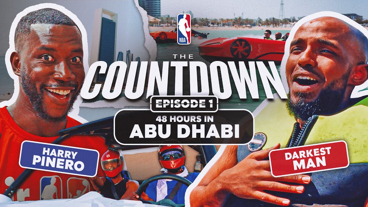 Harry Pinero and Darkest Man spend 48 HOURS in Abu Dhabi 🐪☀️ | The Countdown Episode 1