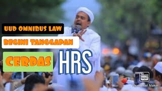 HRS EMANG CERDAS|| UUD OMNIBUS LAW /CIPTA KERJA INI TANGGAPAN HABIB RIZIEQ. Factual News 77