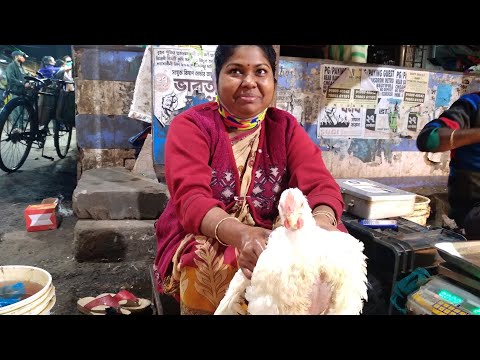 Very Talented Lady Cutting Chicken ||Super Fast Cutting Speed || Golfgreen