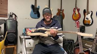 Pitbull guitar st-1 build and tone test