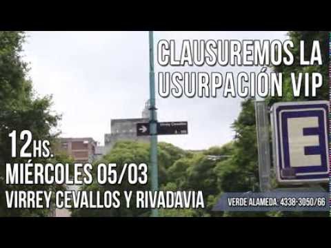 USURPACIONES VIP - Convocatoria en Plaza Congreso