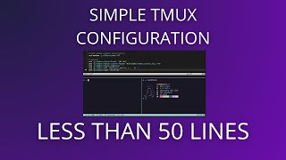 Simple TMUX Configuration with relaxing song