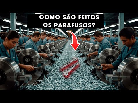 HOW A SCREW IS MADE IN A FACTORY