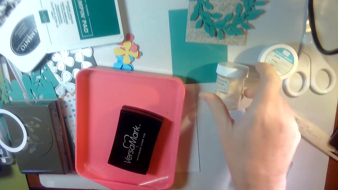 Bough Wreath with Paper Florist Card - Stampin Up