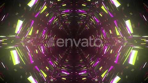 Cybernetic Tunnel Vj Loop | Motion Graphics - Envato elements