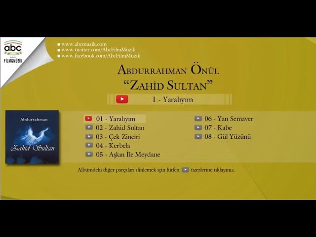 Watch Abdurrahman Önül - Aşkın İle Meydane on YouTube