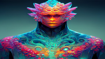 Ocean Man - But every Lyric is illustrated by an AI