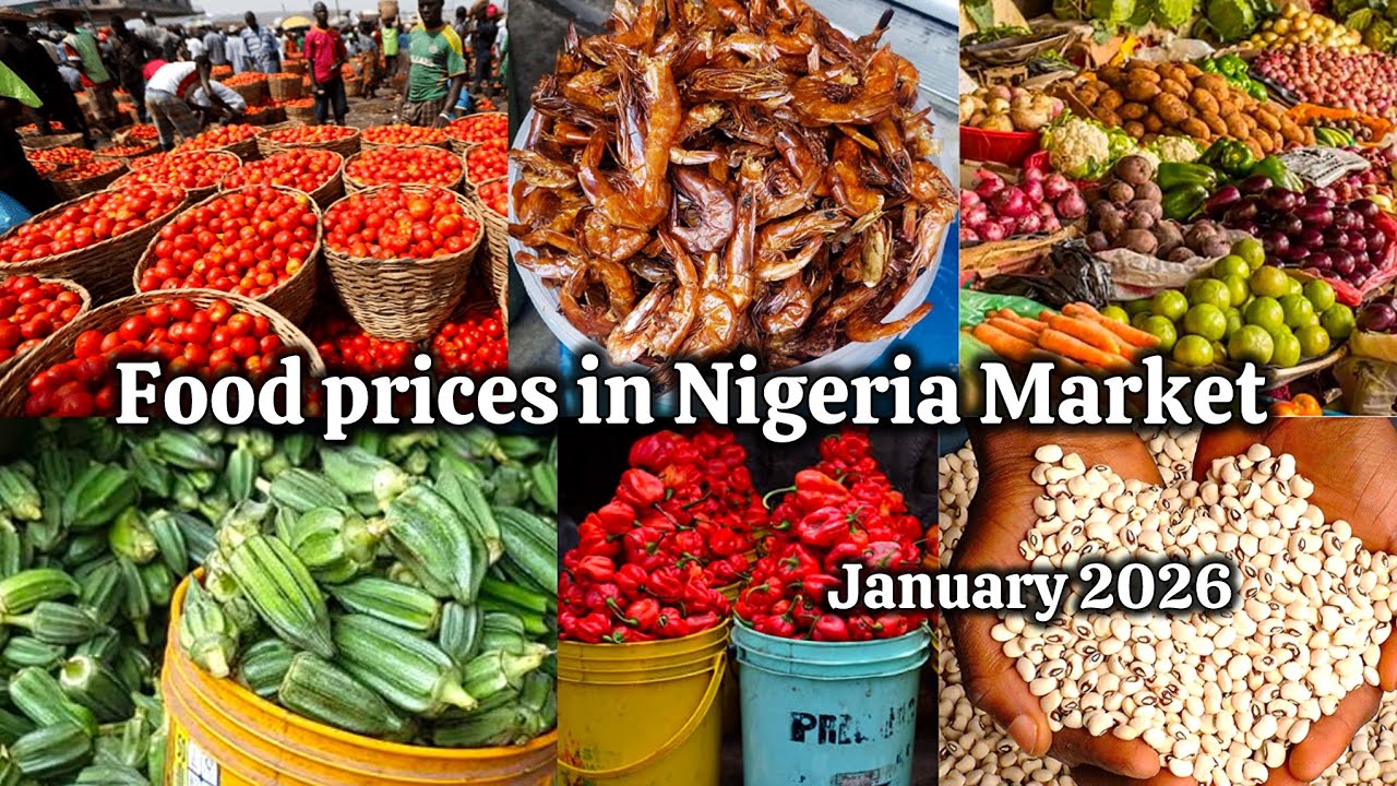 Видеоблог о рынке 🛒 | Сколько я потратила на пополнение запасов на кухне в январе (Нигерия)