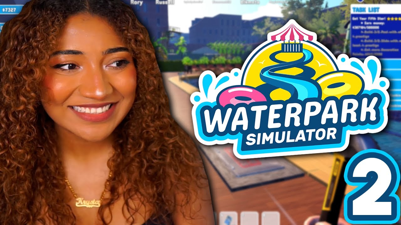 THIS IS SO CHAOTIC - Waterpark Simulator EP.2