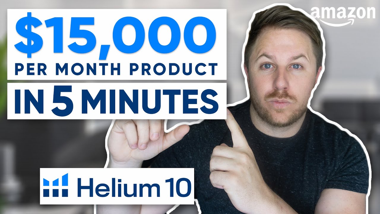 Finding Amazon FBA Products Quickly with Helium10