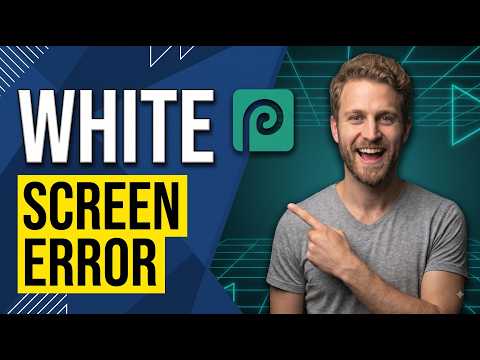 Photopea White Screen Error (Easy Fix Guide)