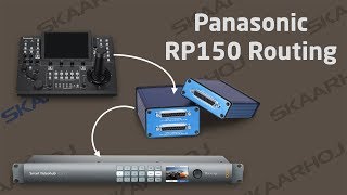 LEGACY - Panasonic RP-150 connected to a video router - YouTube