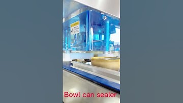 Can Sealer Machine for Bowl Can,Easy open peel off lid seamer Machine, Automatic Can Seaming Machine