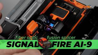 Fiber optic splicing with the Signal Fire AI-9 fusion splicer