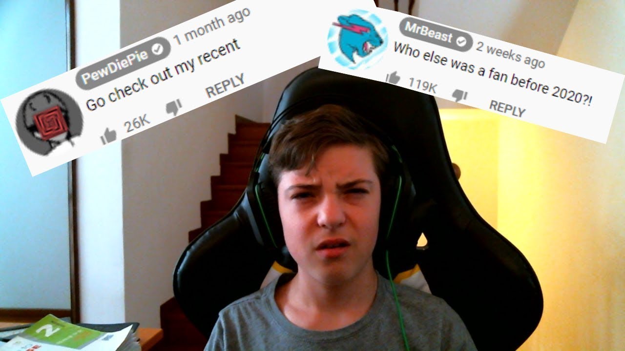 Reacting To Spam Comments Very Weird YouTube