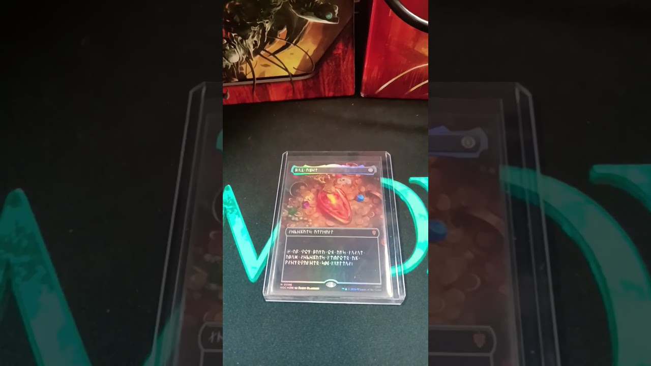 MOX AMBER FOIL DWARVEN Language The Hobbit. - YouTube