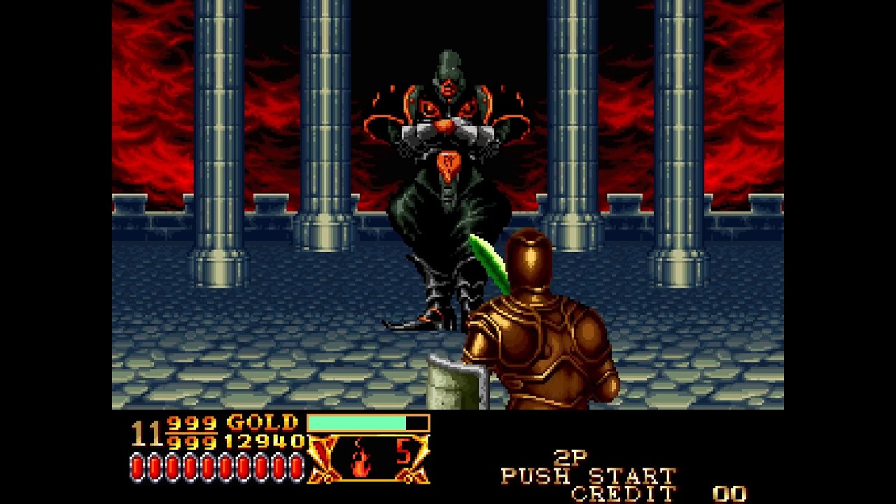 Arcade - Crossed Swords - Longplay