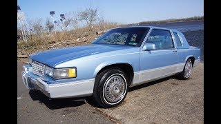 1989 Cadillac Deville Coupe Lt. Blue