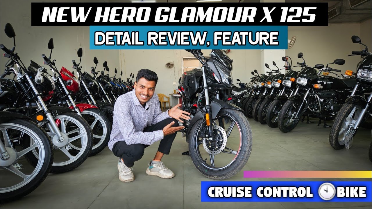 New Update Hero Glamour X 125cc 2026 , Mileage Bike, Detail Review, Price, Feature ✨ 