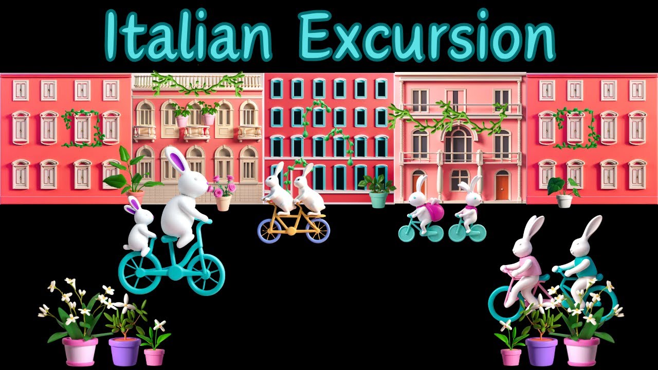 Italian Excursion | & Engaging Sensory Fun for Kids | High Contrast Visuals & Calming Music 🌟