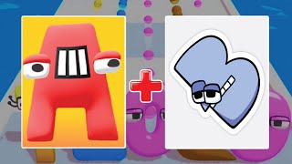 Merge Master Merge Alphabet: Merge Lore ABC Funny Game All Levels Gameplay (iOS,Android) - Letter AB screenshot 1