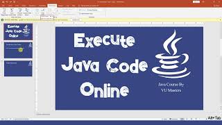 Execute Java Code Online Java Lecture 09 Urdu Hindi