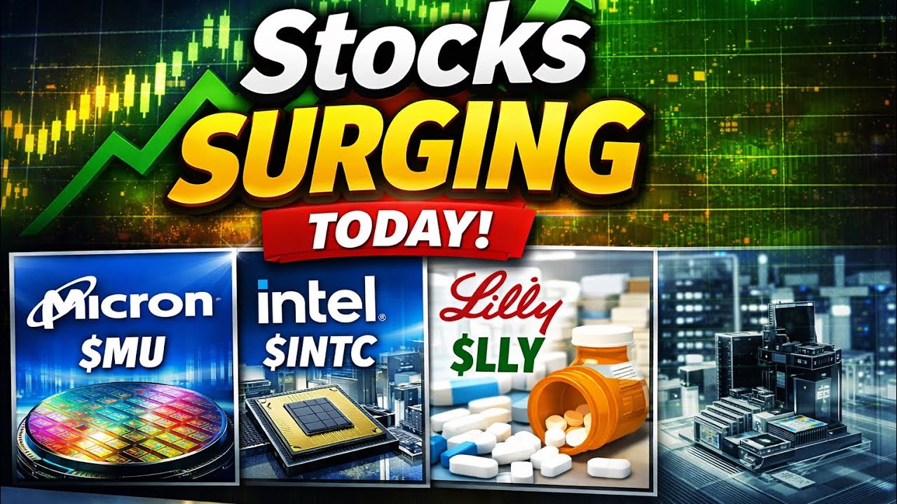Top 3 Stocks Today: Micron, Intel & Eli Lilly | $MU $INTC $LLY by Stock Force