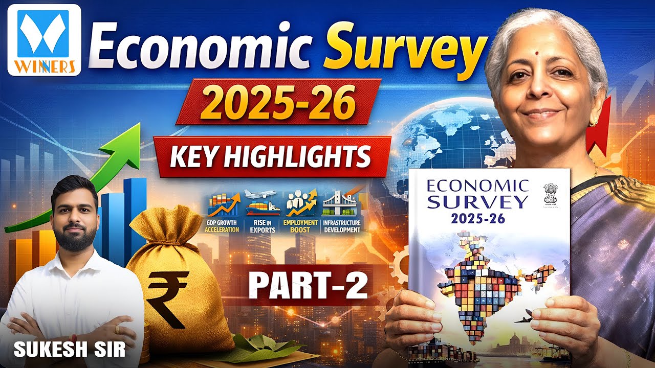 Economic Survey 2026 Explained in Telugu Part-2 | Budget 2026 Key Highlights | TGPSC APPSC