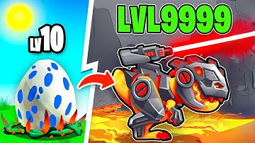 Evolving BABY to GOD DINOSAUR in Dino Bash!