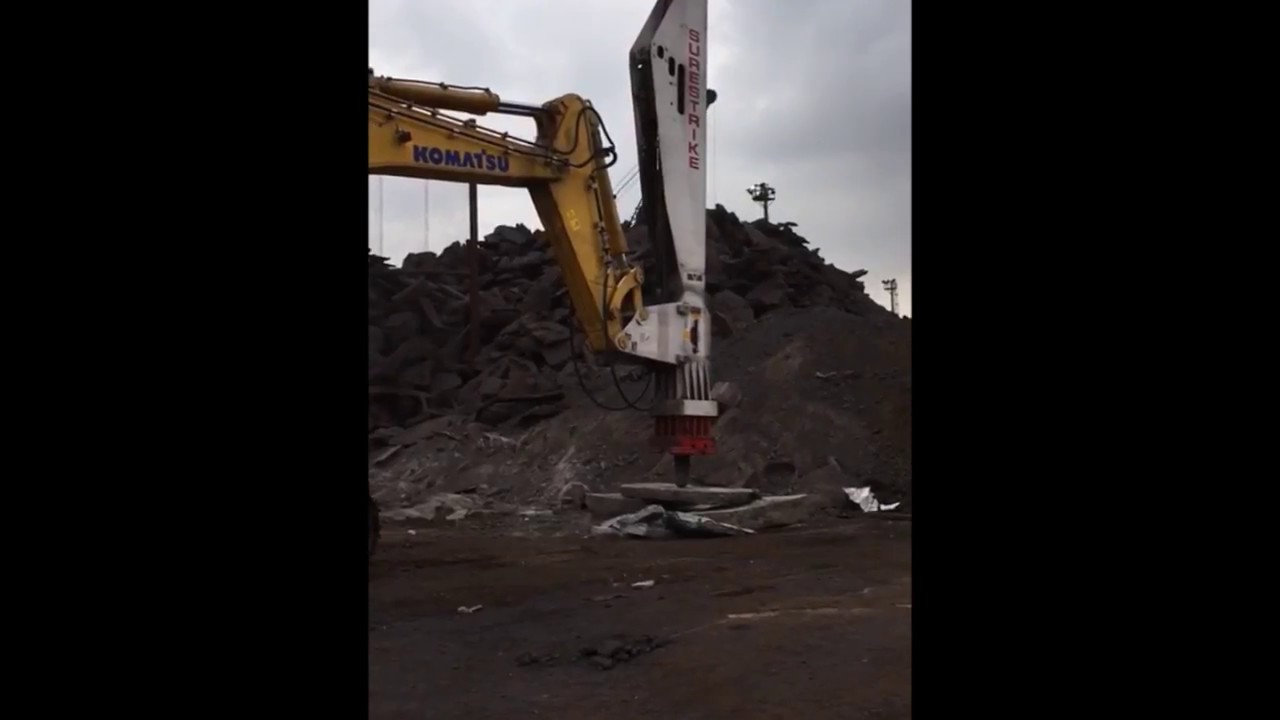 Surestrike SS150 Breaking Steel Slag