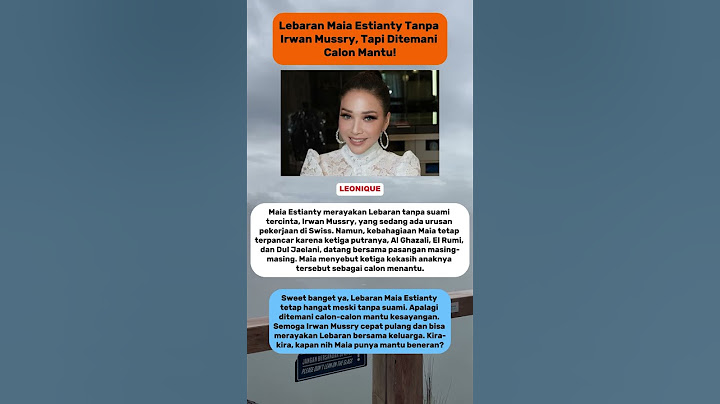 Lebaran Maia Estianty Tanpa Irwan Mussry, Tapi Ditemani Calon Mantu! #trending #shorts #viralvideo