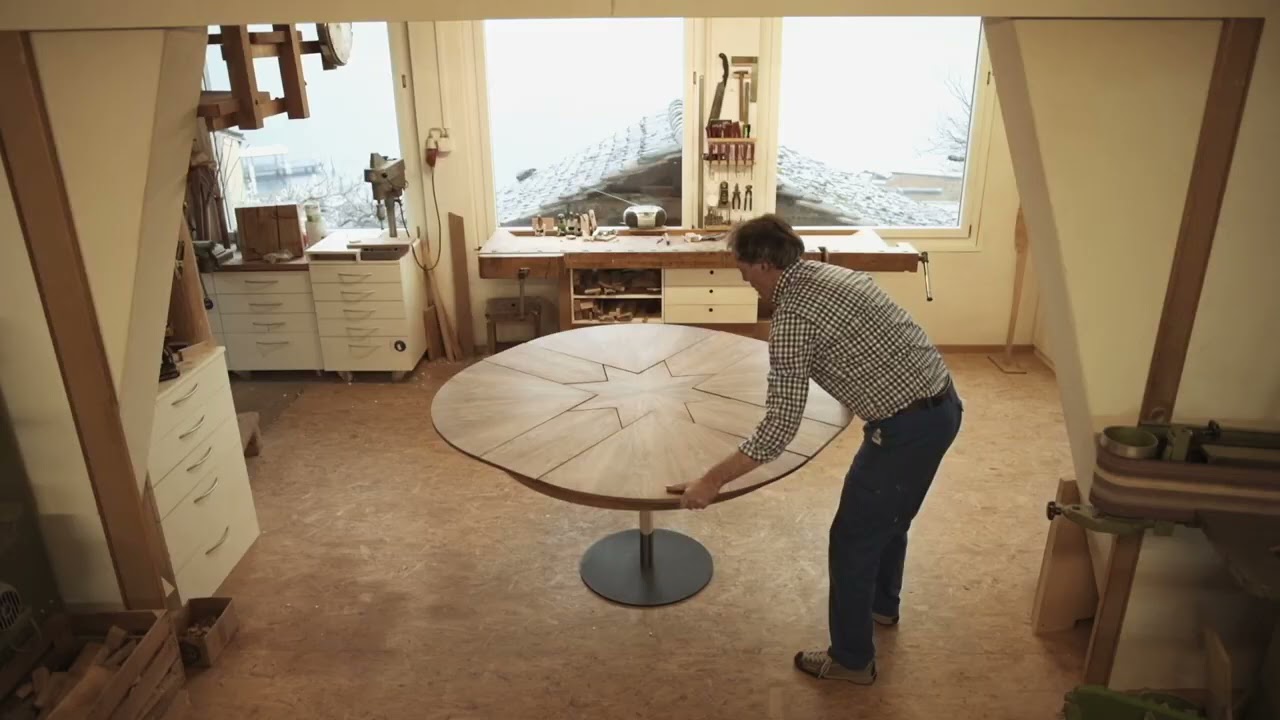 Wie man einen Tisch mit Intarsien macht | SWR Handwerkskunst