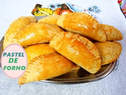 PASTEL ASSADO DE FRANGO(PASTEL DE FORNO FÁCIL)