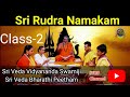 How to learn sri rudram namakam rudradhyayi  class2  svbp rudramclass