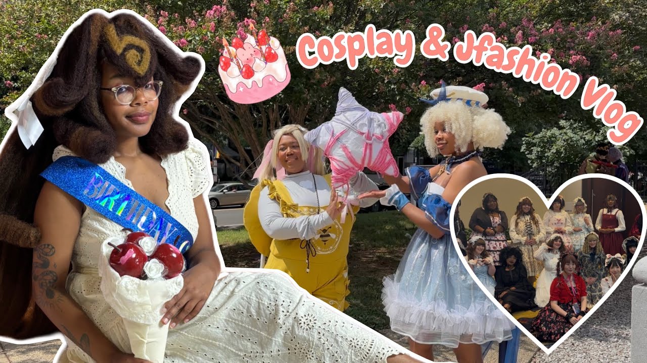 Otakon 2025 Vlog: Birthday🎂 & Modeling Lolita✨