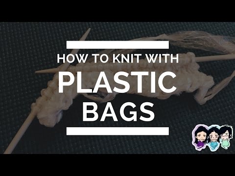 How To Knit with Plastic Bags | DIY | DegreesOfHappiness