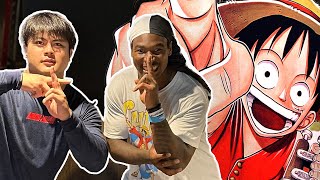 Jamaal Williams works out with amateur Sumo champion turned Football player at Anime Gym in Japan!