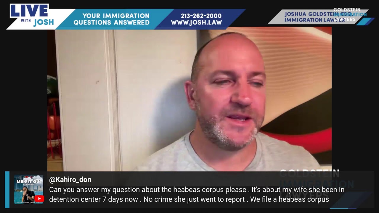 Immigration Updates for 2026 LIVE with Josh