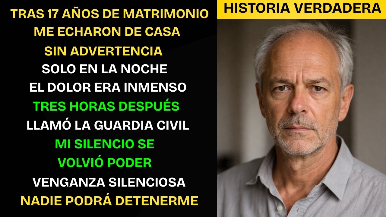 “Tras 17 Años de Matrimonio Me Echaron Tres Horas Después Llamó La Guardia Civil Venganza Silenciosa