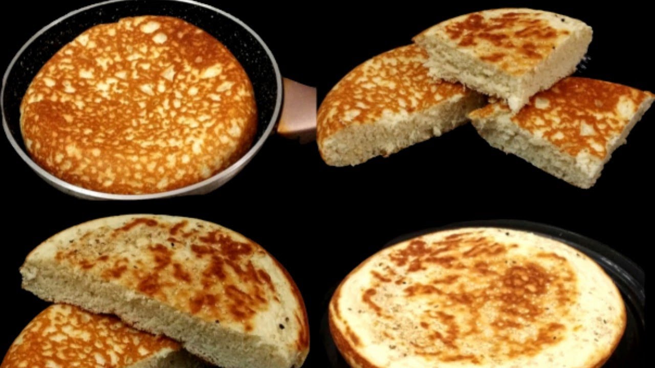 BREAD IN FRY PAN/15 Mins Bread in Fry Pan /Soft Bread/Eggless and