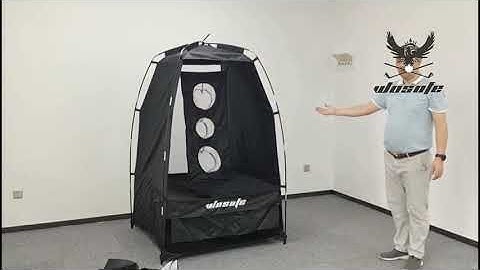 wosofe Golf Net Practice Driving Hitting Backyard Indoor Home  Outdoor Use（Installation explanation)