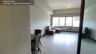 Studio Unit For Lease in Fairways Tower BGC FAIN023