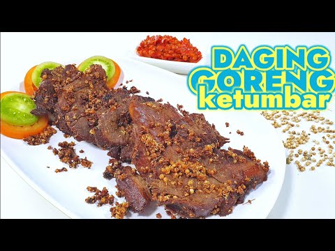 Petunjuk Memasak CARA BIKIN DAGING GORENG ENAK  -  DAGING GORENG KETUMBAR  ||  CARA MASAK DAGING SAPI ENAK Yang Lezat