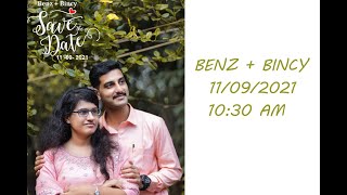 BENZ + BINCY WEDDING LIVE | RED ORCHID WEDDING STORIES  09447924993