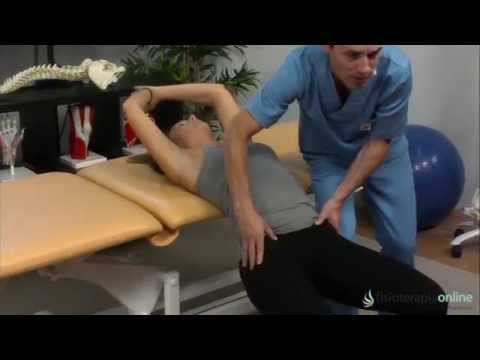 Ejercicio cifosis dorsal baja - Rectificación lumbar