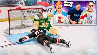 ЧЕРЕЗ БОЛЬ! БУЛЛИТЫ С НАКАЗАНИЯМИ В NHL 23