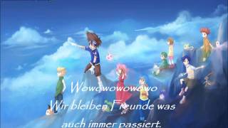 Video thumbnail of "Digimon -  Leb deinen Traum Piano Lyrics"