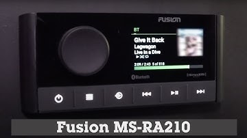 Fusion MS-RA210 Display and Controls Demo | Crutchfield Video