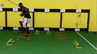 Agitly drills with micro hurdles